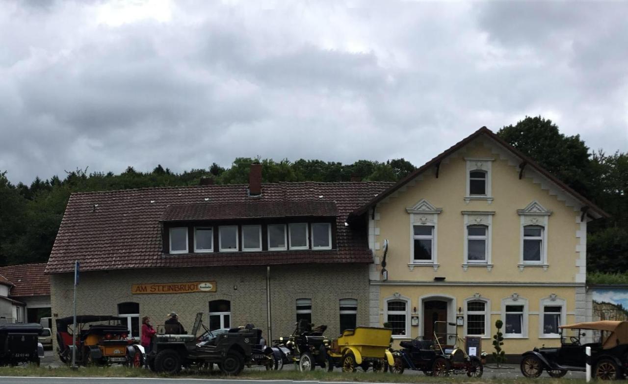 Pension Am Steinbruch Hilter Luaran gambar